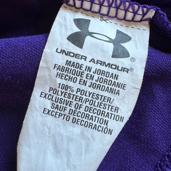 Under Armour Purple and Pink Short Sleeve Tees xs - Picture 4 of 4
